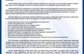 Төрийн өмчийн бодлого, зохицуулалтын газраас МЭДЭГДЭЛ гаргалаа